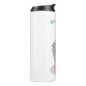 奇妙おもしろいなハト漫画イラストレーション タンブラー (回転左)