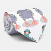 奇妙おもしろいなハト漫画イラストレーション ネクタイ (ロール)