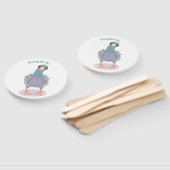 奇妙おもしろいなハト漫画イラストレーション ハンドファン (組立なし)