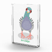 奇妙おもしろいなハト漫画イラストレーション フォトブロック (右)