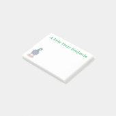 奇妙おもしろいなハト漫画イラストレーション ポストイット (アングル)