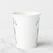 奇妙おもしろいなハト漫画イラストレーション 紙コップ (左)