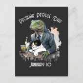 奇妙おもしろいな人の日 ポストカード (正面)