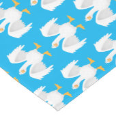 奇妙おもしろいな家庭向けグース漫画イラストレーション ショートテーブルランナー (コーナー)