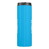 奇妙おもしろいな家庭向けグース漫画イラストレーション タンブラー (裏面)