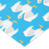 奇妙おもしろいな家庭向けグース漫画イラストレーション テーブルクロス (アングル)