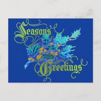奇妙で素晴らしい シーズンポストカード
