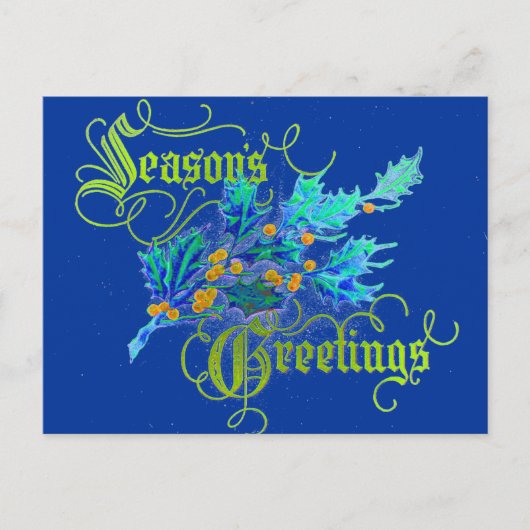 奇妙で素晴らしい シーズンポストカード (正面)