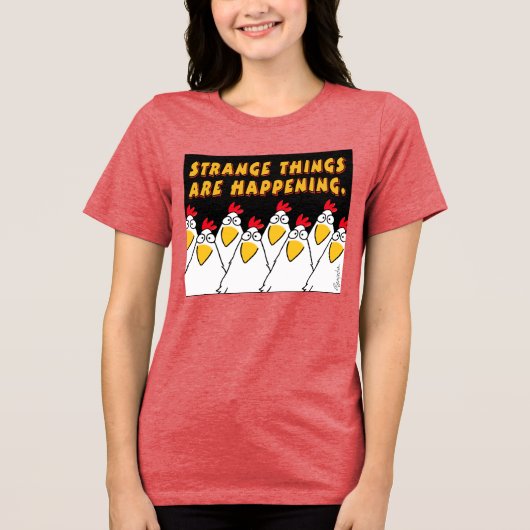 奇妙なことが起こっているサンドラ・ボイントンT-Shir トライブレンドTシャツ (正面)