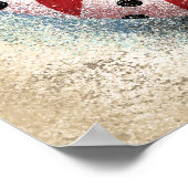 奇妙なさくらんぼのポスターウォールアート ポスター (角)