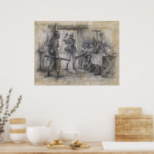 奇妙なイベントオンザライン ポスター (キッチン)