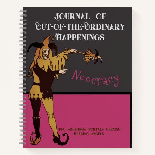 奇妙なイベント超自然スピリチュアル奇数 | ノートブック (正面)