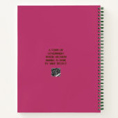 奇妙なイベント超自然スピリチュアル奇数 | ノートブック (裏面)