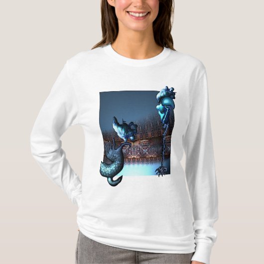 奇妙なウクライナのバランスをとる行為 Tシャツ (正面)