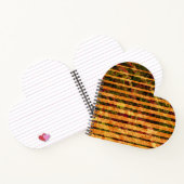 奇妙なオストライプレンジと小さな正方形のライン ノートブック (内部)