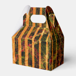 奇妙なオストライプレンジと小さな正方形のライン フェイバーボックス