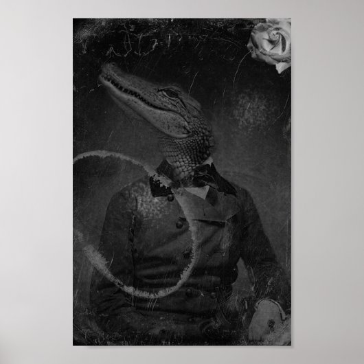 奇妙なオリジナルアートポスター ポスター (正面)