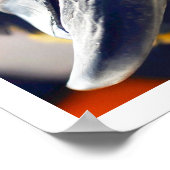 奇妙なカラフルマコーのポスター ポスター (角)