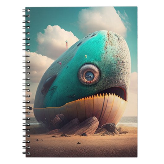 奇妙なクジラ ノートブック (正面)