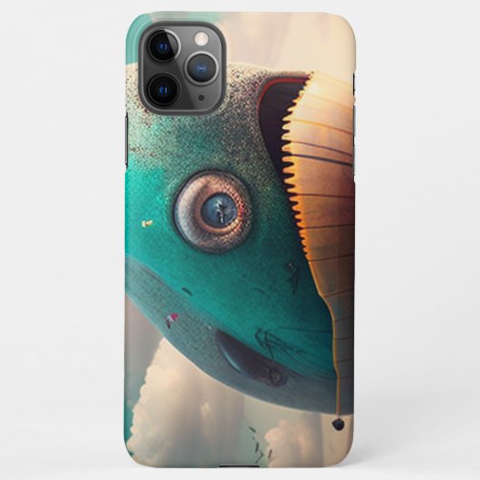 奇妙なクジラ iPhoneケース (裏面)