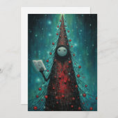 奇妙なクリスマスカード – ヴィンテージクリスマスカード シーズンカード (正面/裏面)