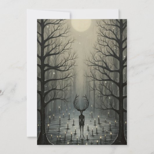 奇妙なクリスマスカード – 珍しいクリスマスカード シーズンカード (正面)