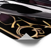 奇妙なクール家族ポートレート | AI Art ポスター (角)