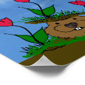 奇妙なグラウンドホッグ探し春 ポスター (角)