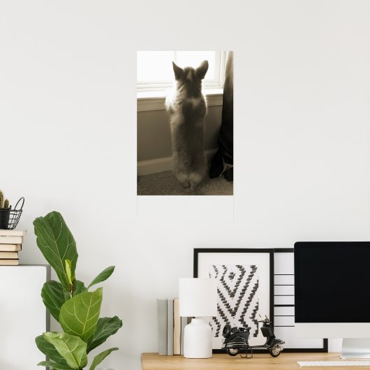 奇妙なコルギ ポスター (ホームオフィス)