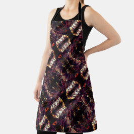 奇妙なシェイプを生成する三角形のミラーリング エプロン