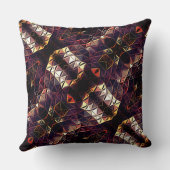 奇妙なシェイプを生成する三角形のミラーリング クッション (裏面)