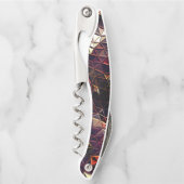 奇妙なシェイプを生成する三角形のミラーリング ソムリエナイフ (正面)