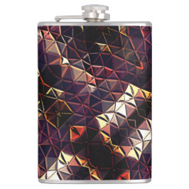 奇妙なシェイプを生成する三角形のミラーリング フラスク