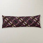 奇妙なシェイプを生成する三角形のミラーリング ボディピロー (裏面)