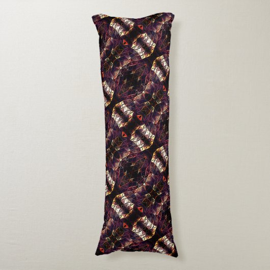 奇妙なシェイプを生成する三角形のミラーリング ボディピロー (正面縦)