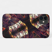 奇妙なシェイプを生成する三角形のミラーリング Case-Mate iPhoneケース (裏面(横))