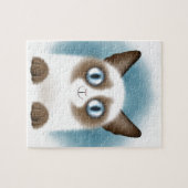 奇妙なシャム猫 ジグソーパズル (横)