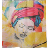 奇妙なシャワーカーテン シャワーカーテン (正面)