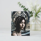 奇妙なスイミングプール ポストカード (スタンド正面)