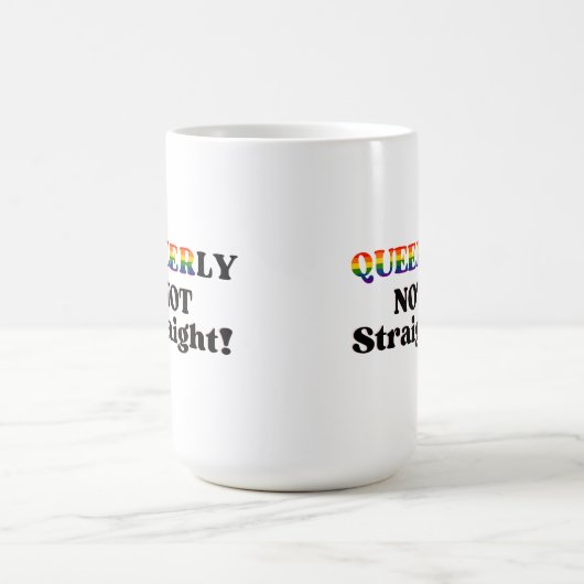 奇妙なストレートのマグカップ コーヒーマグカップ (中央)