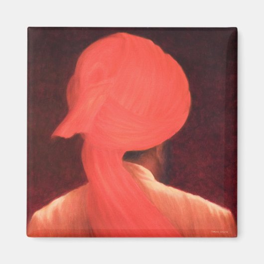 奇妙なターバン マグネット (正面)