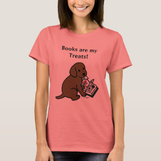 奇妙なチョコレートラブラドール子犬 Tシャツ