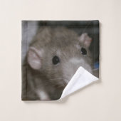 奇妙なネズミ バスタオルセット (ウォッシュタオル)