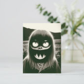 奇妙なハロウィーンのはがき ポストカード (スタンド正面)