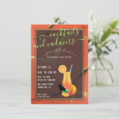 奇妙なハロウィーンパロディカクテルとキャダバー 招待状 (スタンド正面)