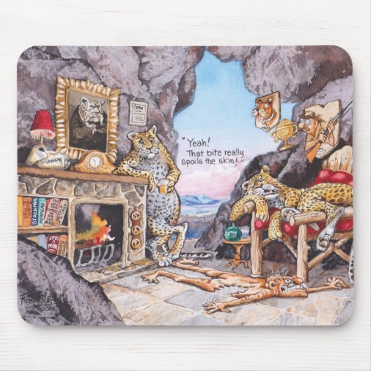 奇妙なハンター マウスパッド (正面)