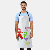 奇妙なファッション エプロン (着用した状態)