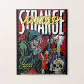 奇妙なファンタジーザ怖い魔女ヴィンテージ漫画 ジグソーパズル (縦)