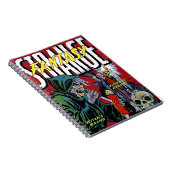 奇妙なファンタジーザ怖い魔女ヴィンテージ漫画 ノートブック (右側)