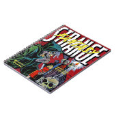 奇妙なファンタジーザ怖い魔女ヴィンテージ漫画 ノートブック (左側)